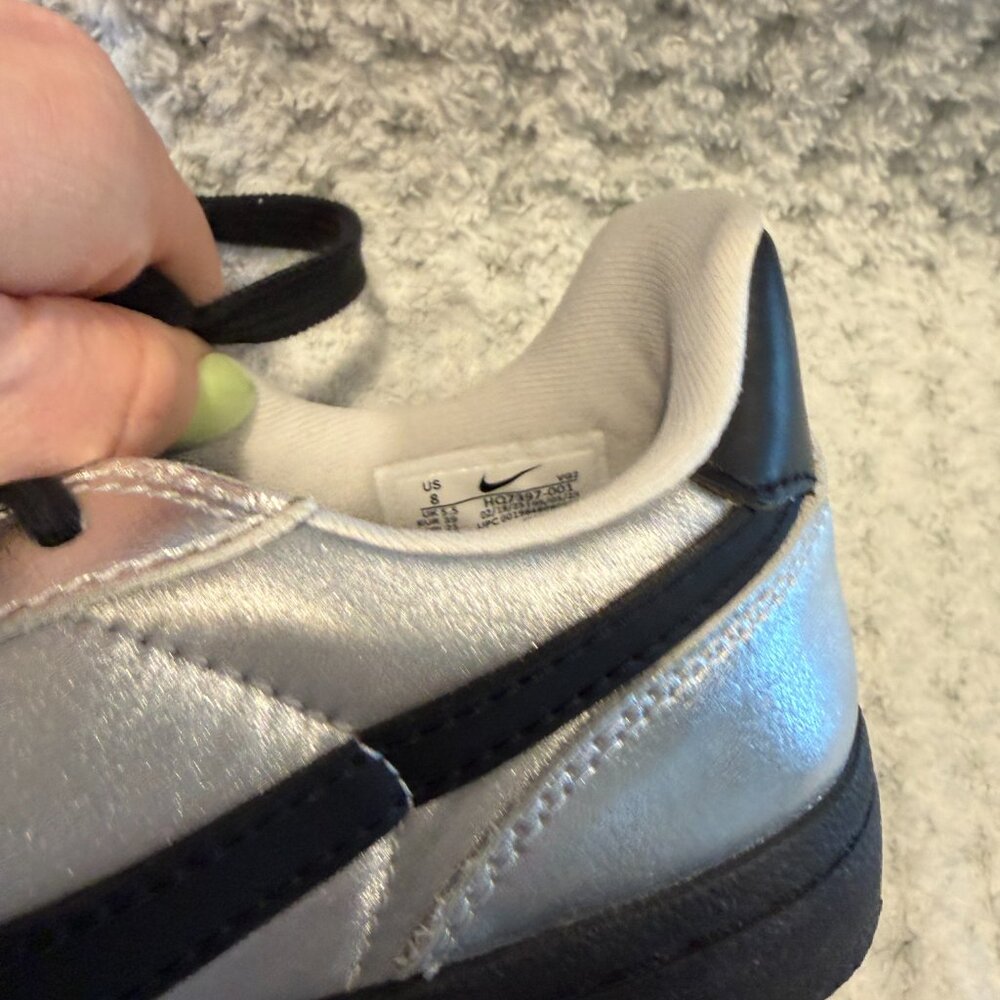 Nike Killshot 2 Premium | Metallic Silver & Black - Picture 4 of 5